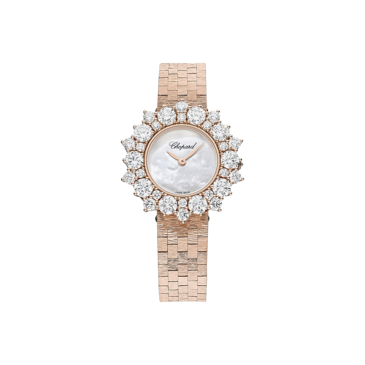 Chopard L'Heure du Diamant watch in 18k ethical rose gold with diamonds