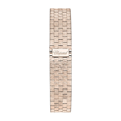 Chopard L'Heure du Diamant watch in 18k ethical rose gold with diamonds, view 4