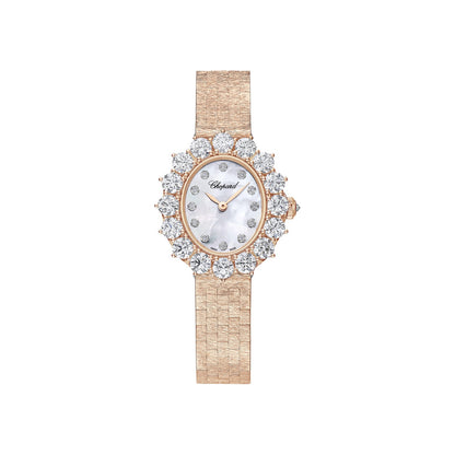 Chopard L'Heure du Diamant watch in 18k ethical rose gold with diamonds