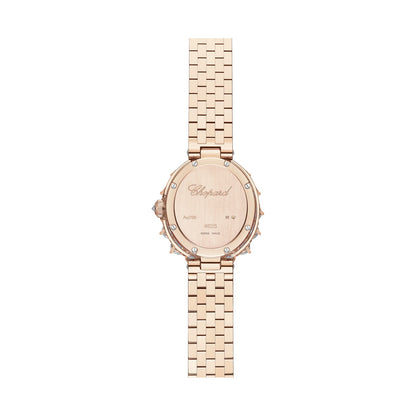 Chopard L'Heure du Diamant watch in 18k ethical rose gold with diamonds, view 2