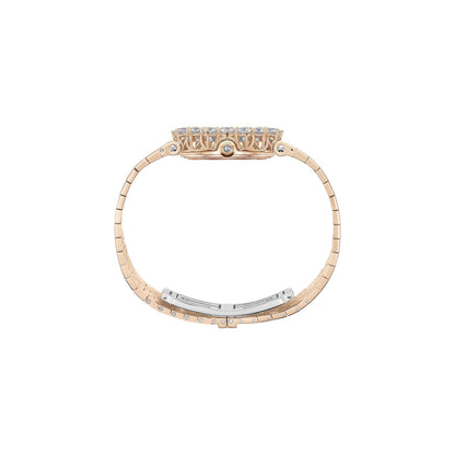 Chopard L'Heure du Diamant watch in 18k ethical rose gold with diamonds, view 3