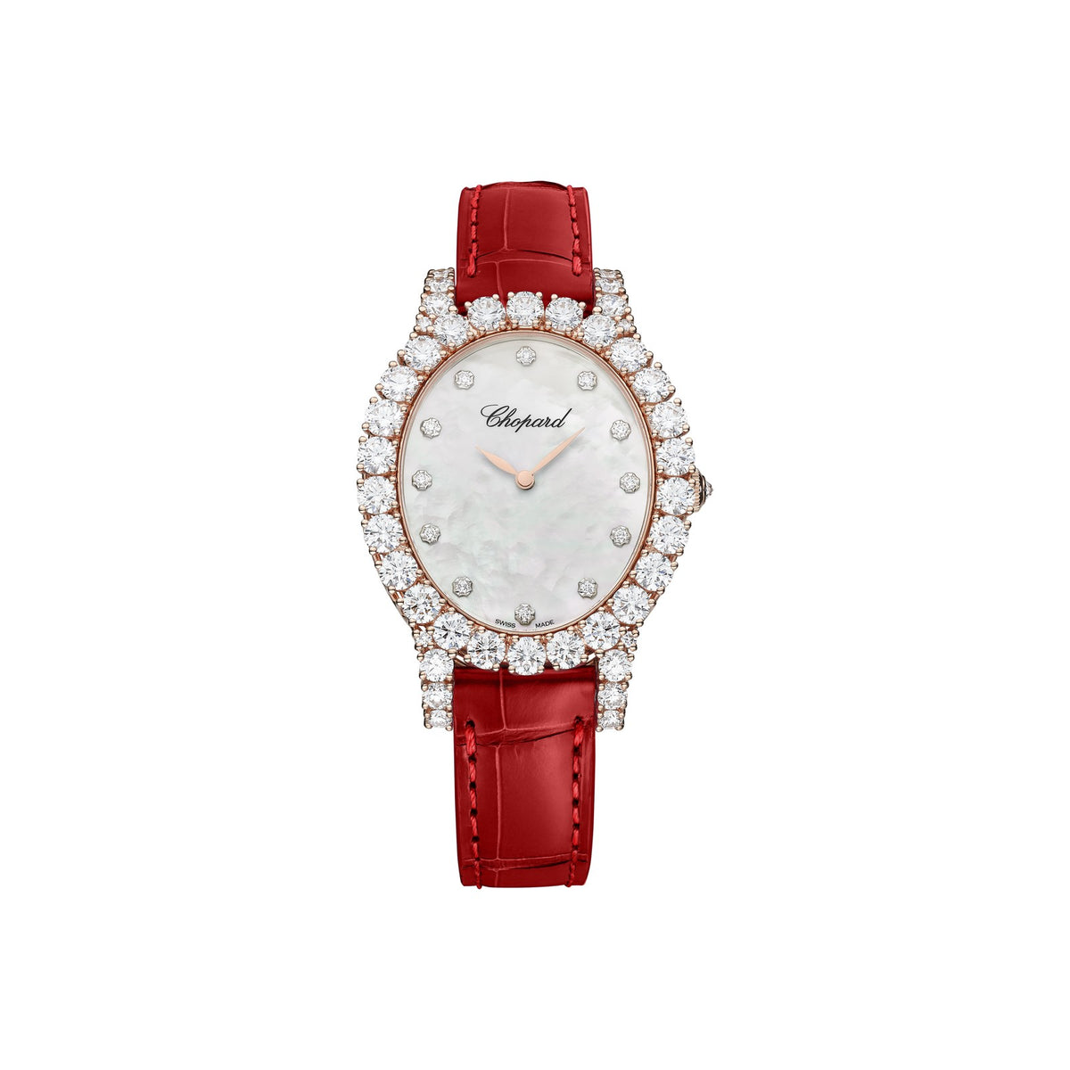 Chopard L'Heure du Diamant watch in 18k ethical rose gold with diamonds