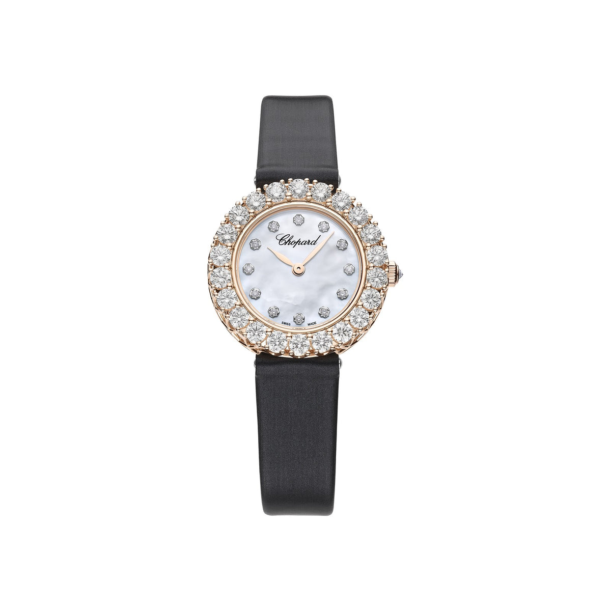 Chopard L'Heure du Diamant watch in 18k ethical rose gold with diamonds