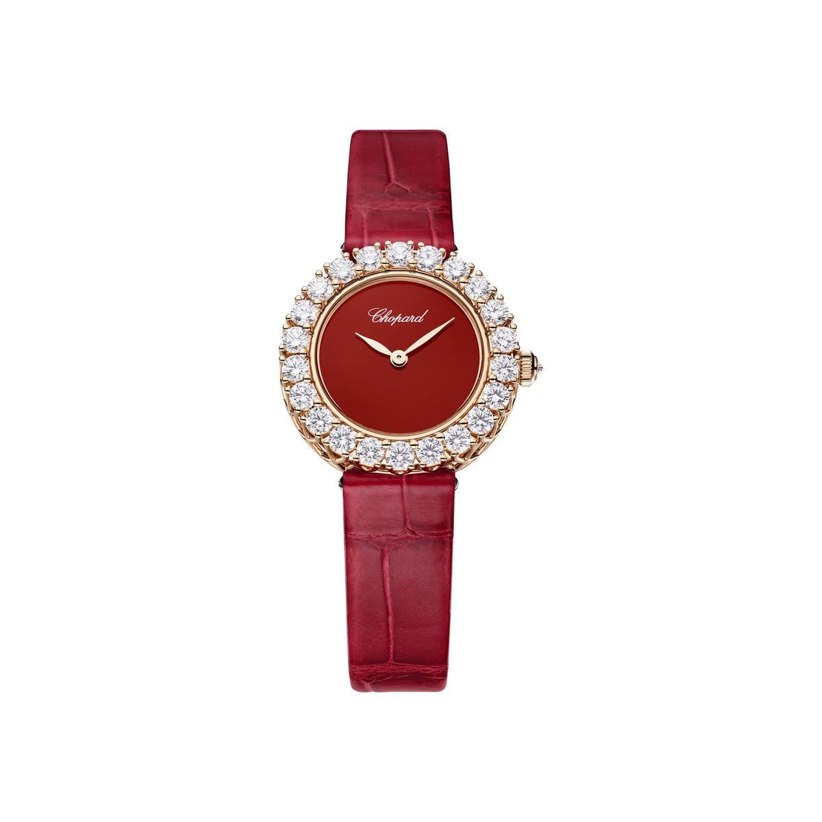 Chopard L'Heure du Diamant watch in 18k ethical rose gold with diamonds