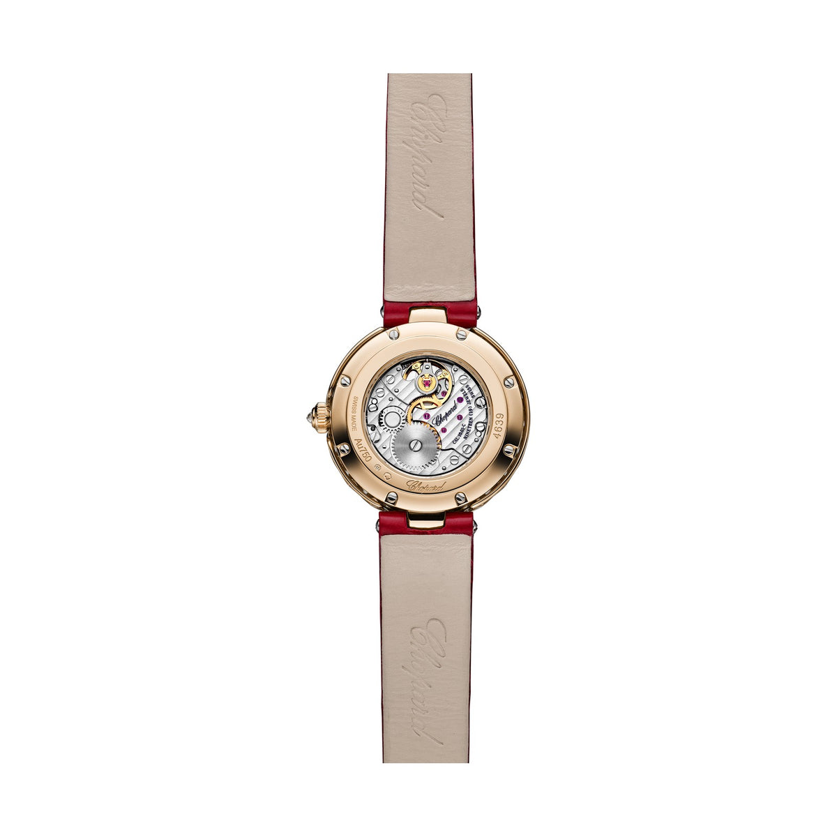 Chopard L'Heure du Diamant watch in 18k ethical rose gold with diamonds, view 2