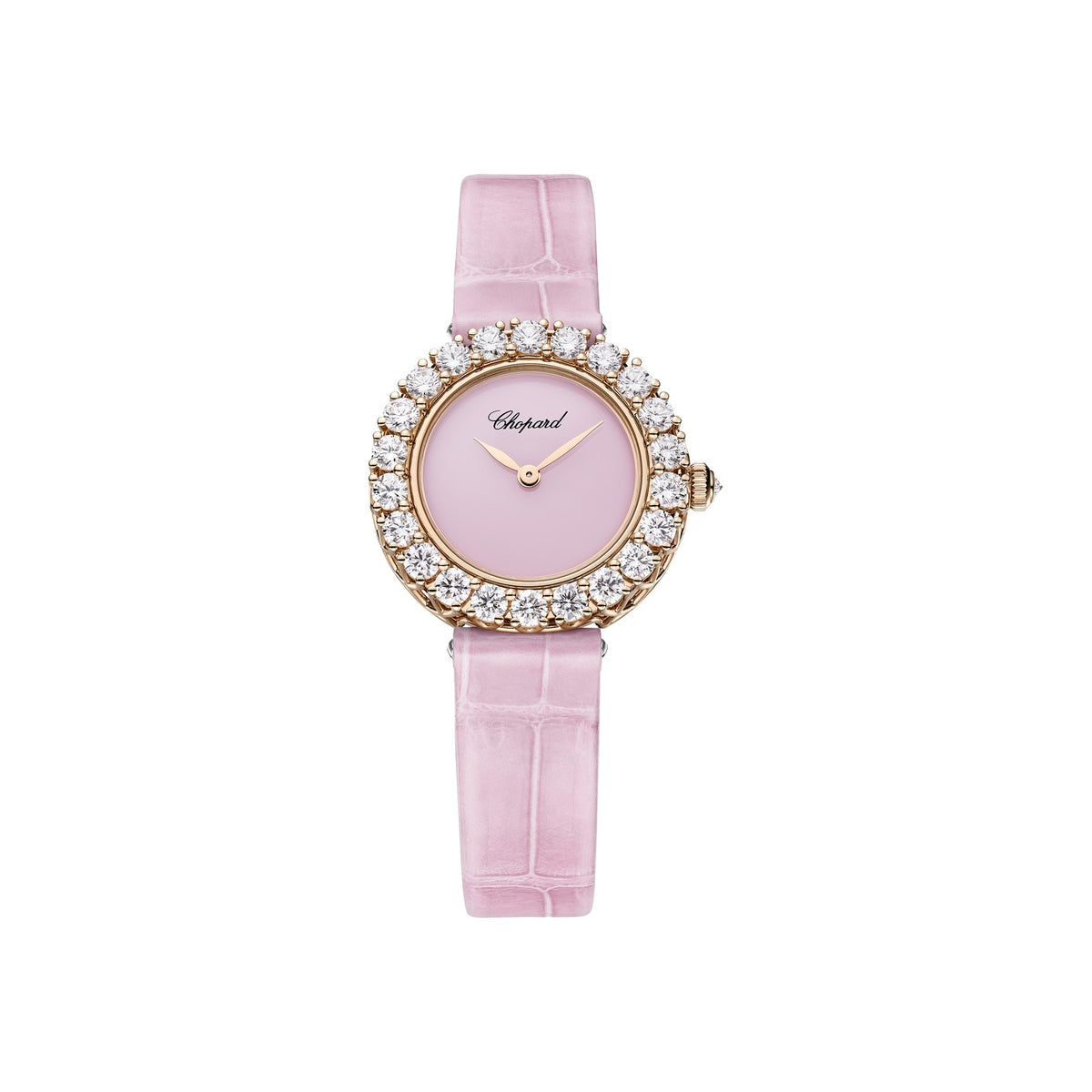 Chopard L'Heure du Diamant watch in 18k ethical rose gold with diamonds