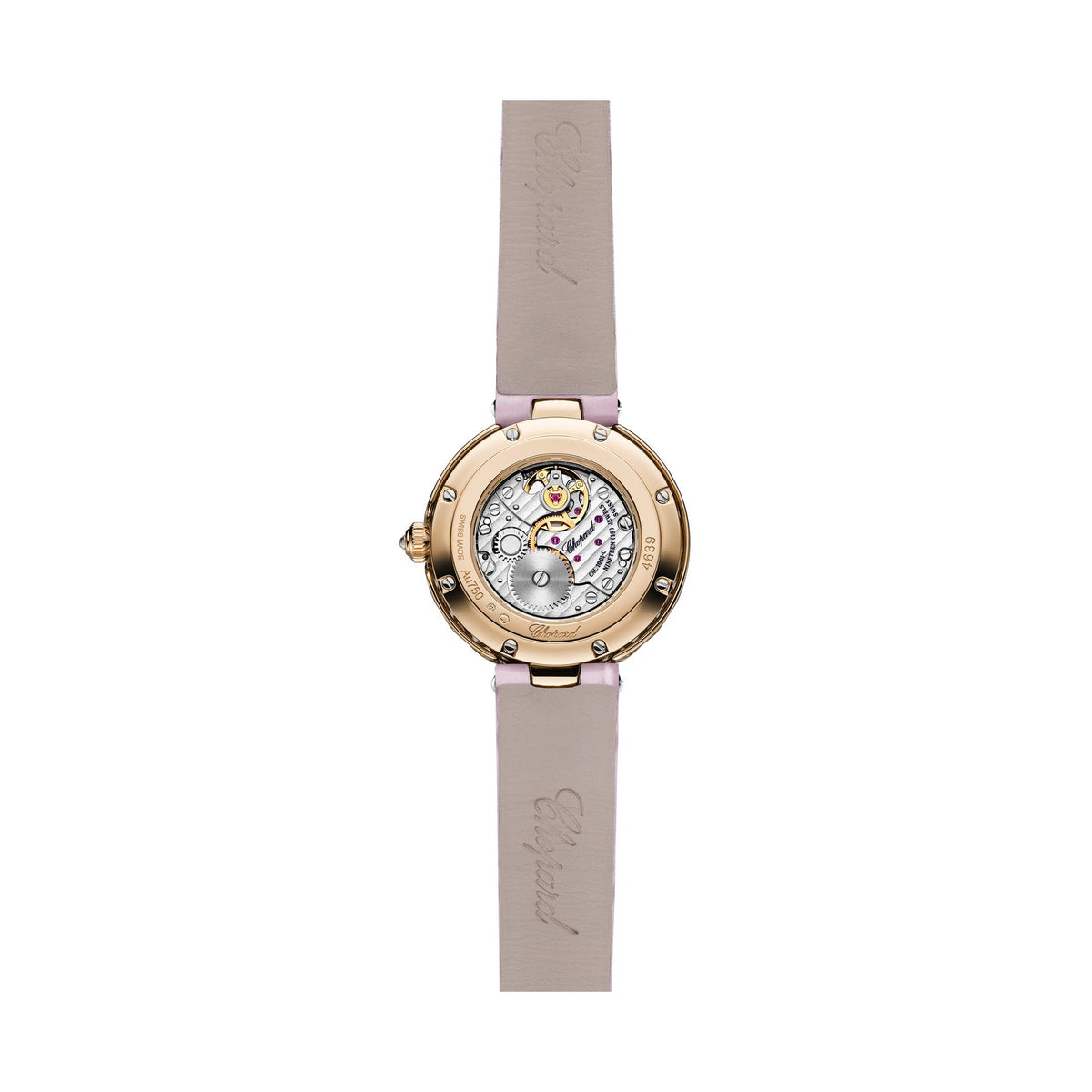 Chopard L'Heure du Diamant watch in 18k ethical rose gold with diamonds, view 2
