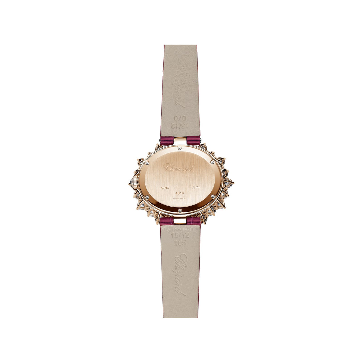 Chopard L'Heure du Diamant watch in 18k ethical rose gold, view 2