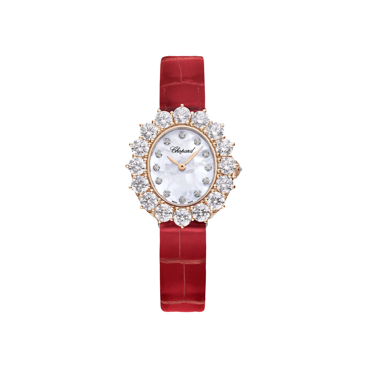 Chopard L'Heure du Diamant watch in 18k ethical rose gold with diamonds