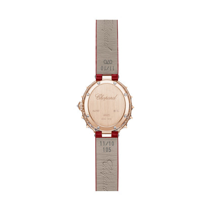 Chopard L'Heure du Diamant watch in 18k ethical rose gold with diamonds, view 2