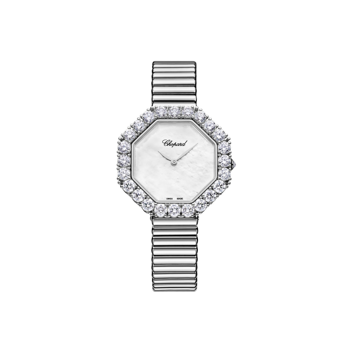 Chopard L'Heure du Diamant watch in 18k ethical white gold with diamonds