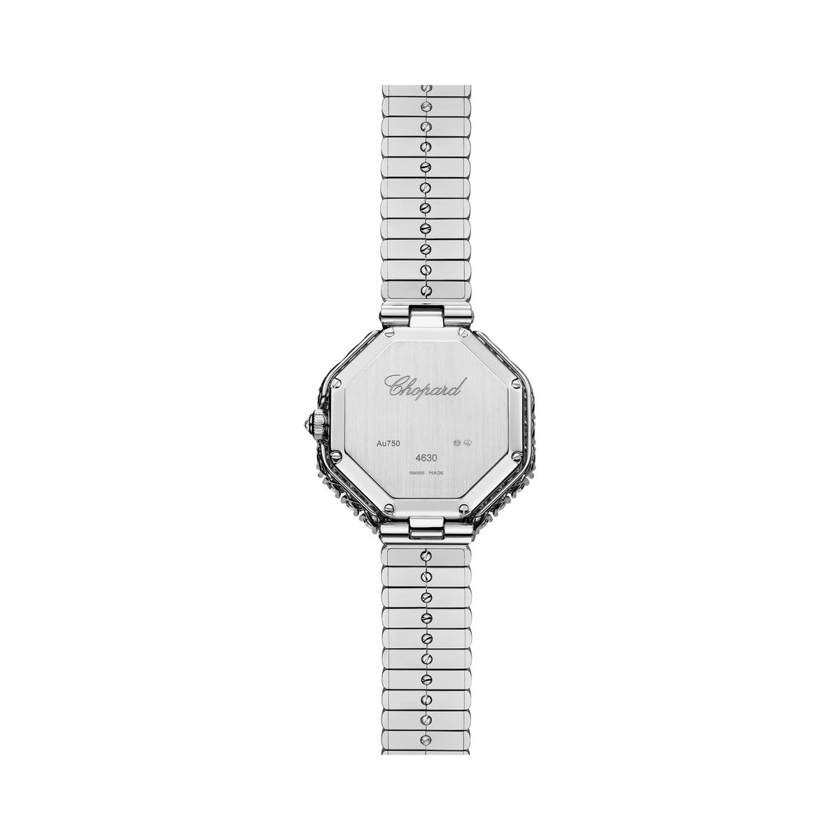 Chopard L'Heure du Diamant watch in 18k ethical white gold with diamonds, view 2