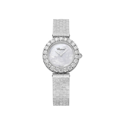 Chopard L'Heure du Diamant watch in 18k ethical white gold with diamonds