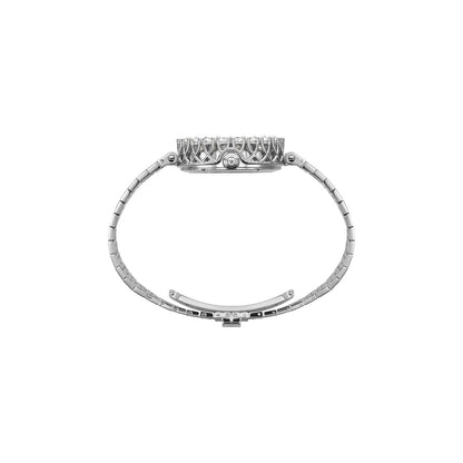 Chopard L'Heure du Diamant watch in 18k ethical white gold with diamonds, view 3