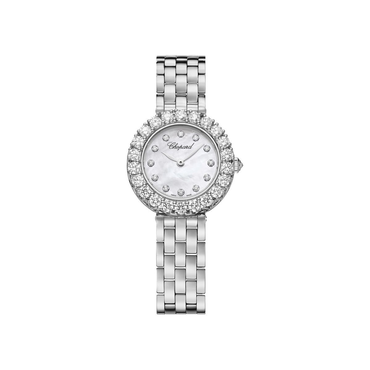 Chopard L'Heure du Diamant watch in 18k ethical white gold with diamonds