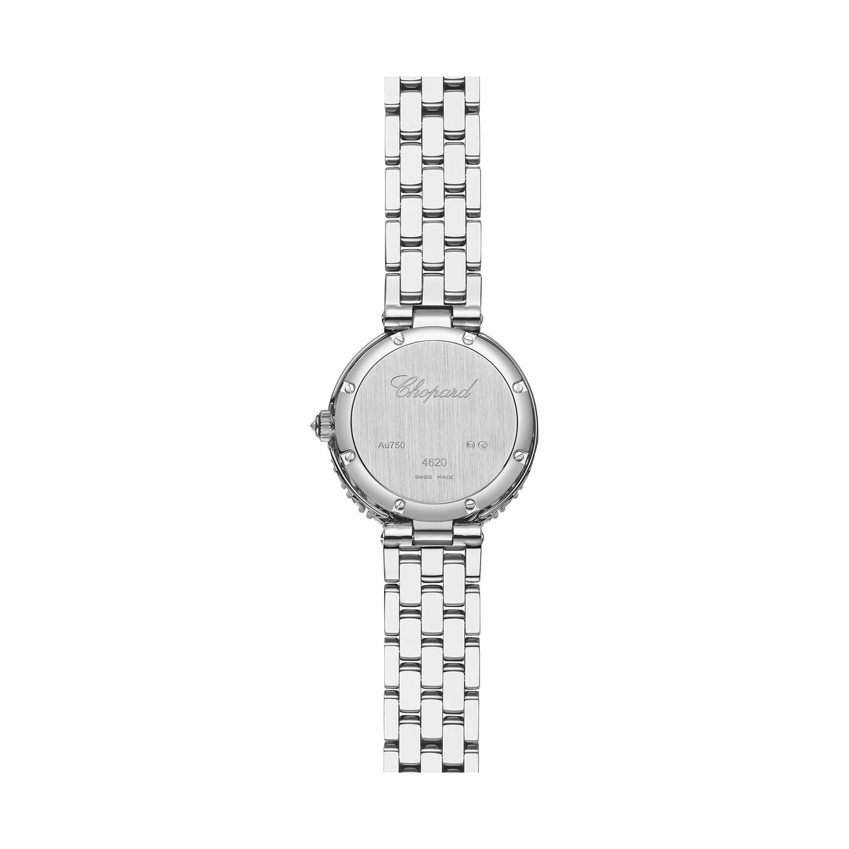 Chopard L'Heure du Diamant watch in 18k ethical white gold with diamonds, view 2