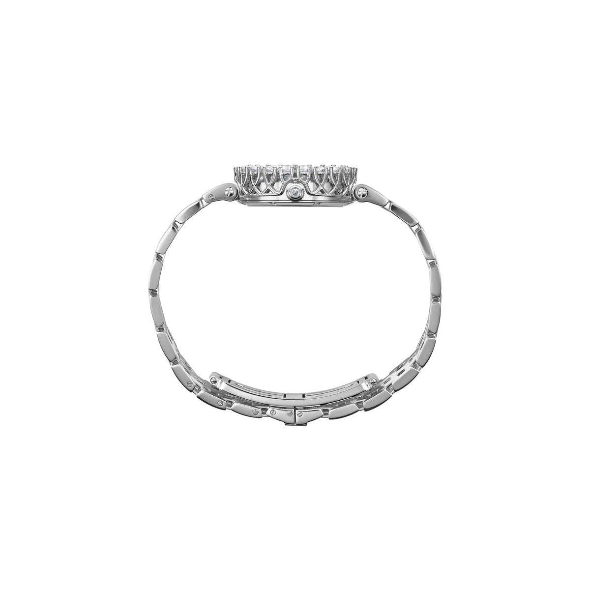 Chopard L'Heure du Diamant watch in 18k ethical white gold with diamonds, view 3