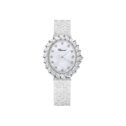 Chopard L'Heure du Diamant watch in 18k ethical white gold with diamonds