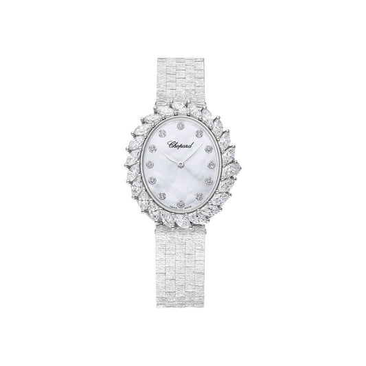 Chopard L'Heure du Diamant watch in 18k ethical white gold with diamonds