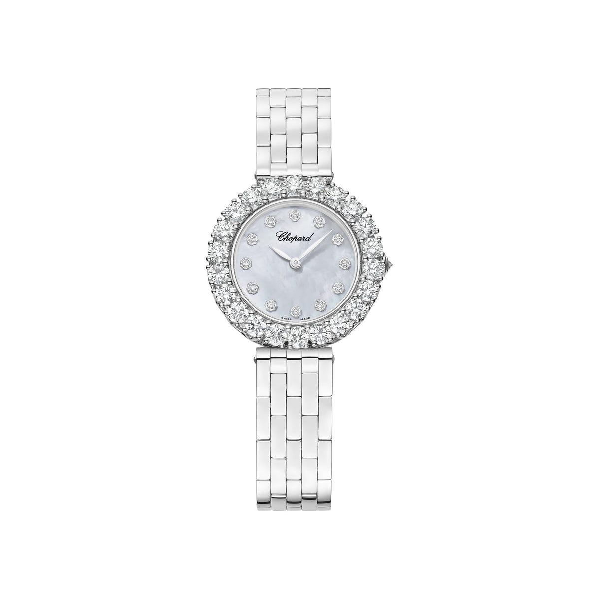 Chopard L'Heure du Diamant watch in 18k ethical white gold with diamonds