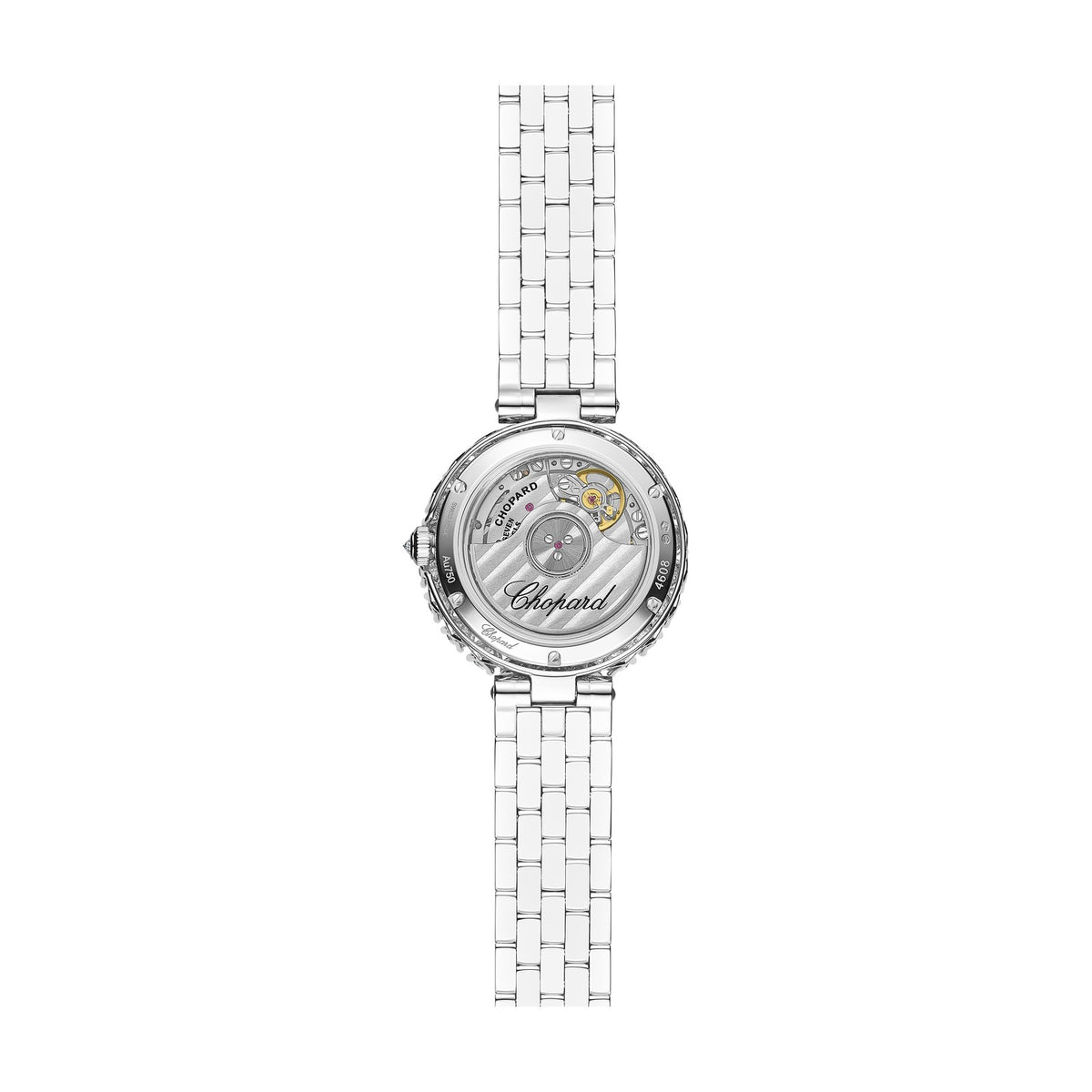 Chopard L'Heure du Diamant watch in 18k ethical white gold with diamonds, view 2