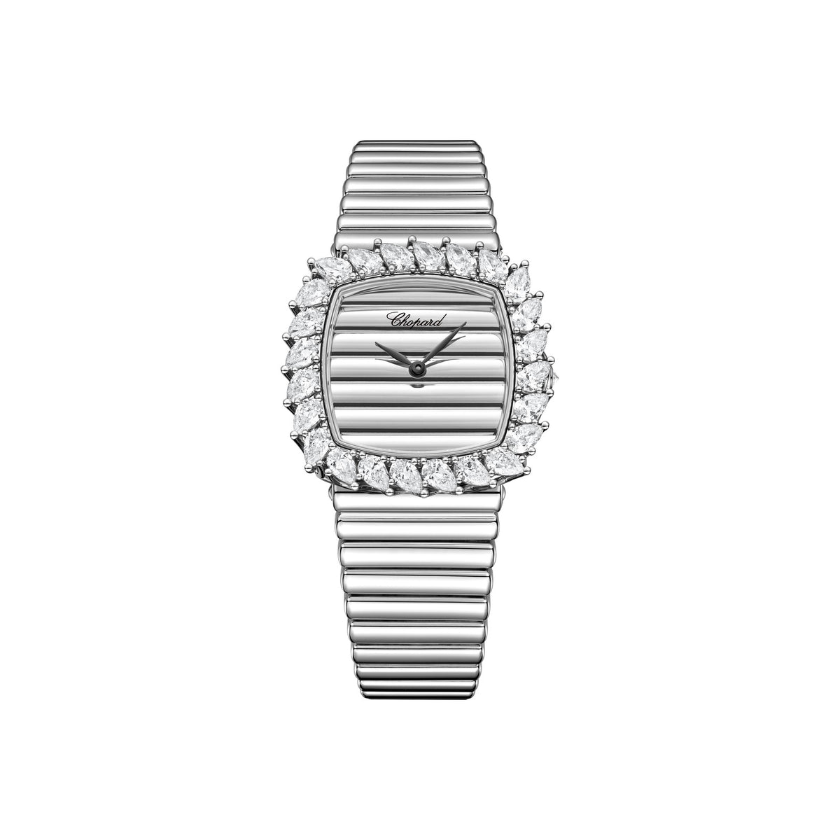 Chopard L'Heure du Diamant watch in 18k ethical white gold with diamonds