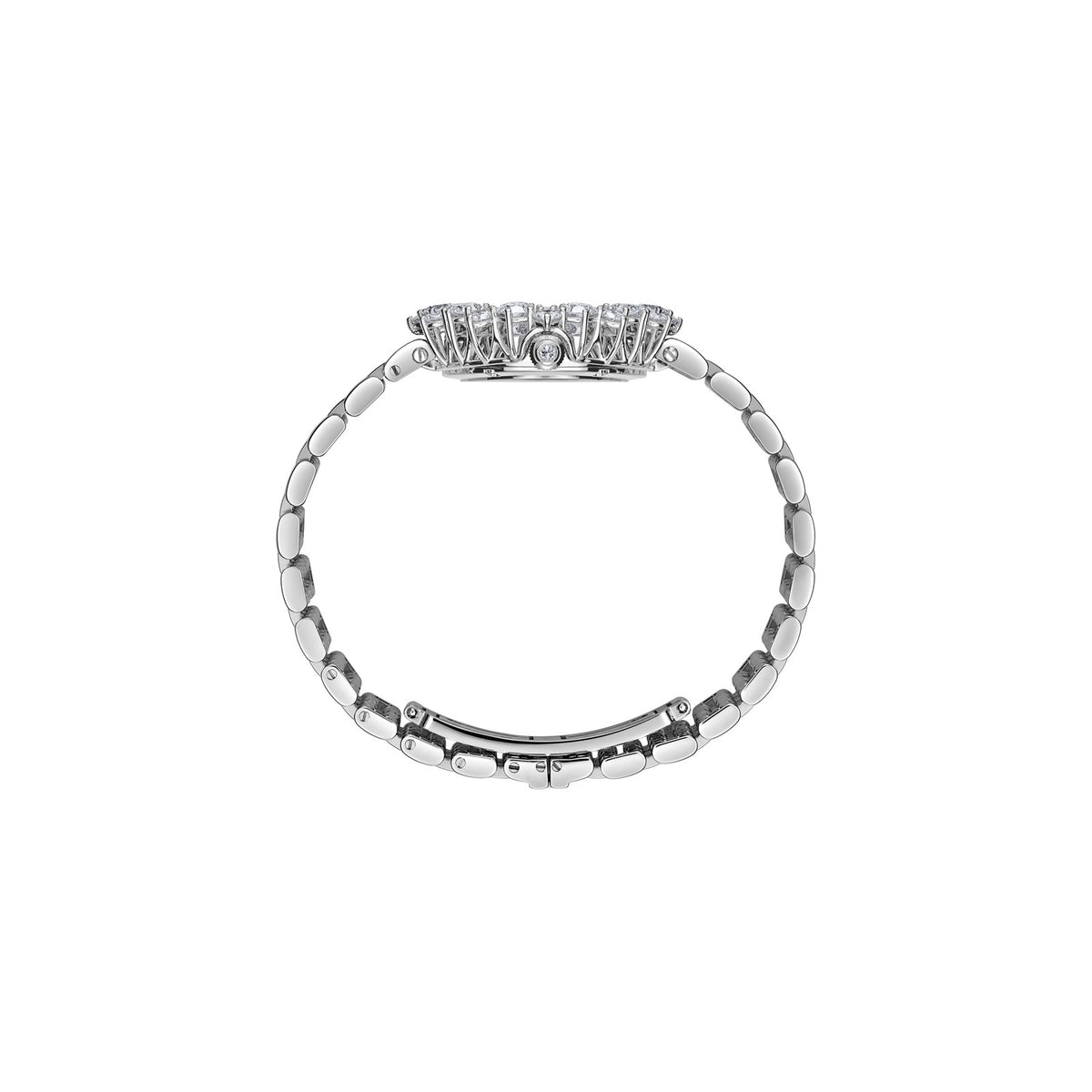 Chopard L'Heure du Diamant watch in 18k ethical white gold with diamonds, view 3