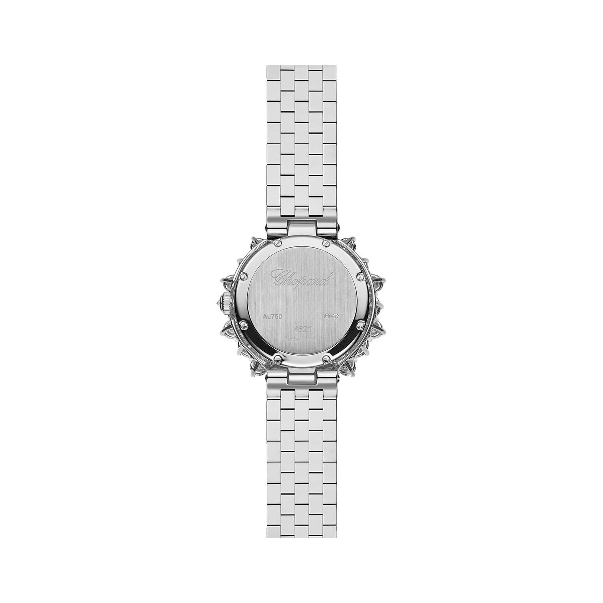 Chopard L'Heure du Diamant watch in 18k ethical white gold with diamonds, view 2