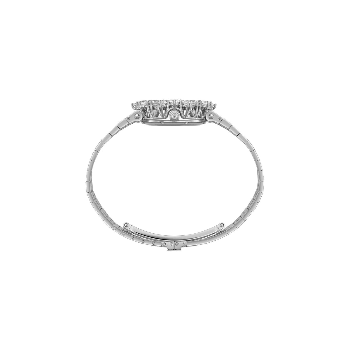 Chopard L'Heure du Diamant watch in 18k ethical white gold with diamonds, view 3