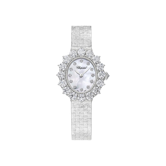 Chopard L'Heure du Diamant watch in 18k ethical white gold with diamonds