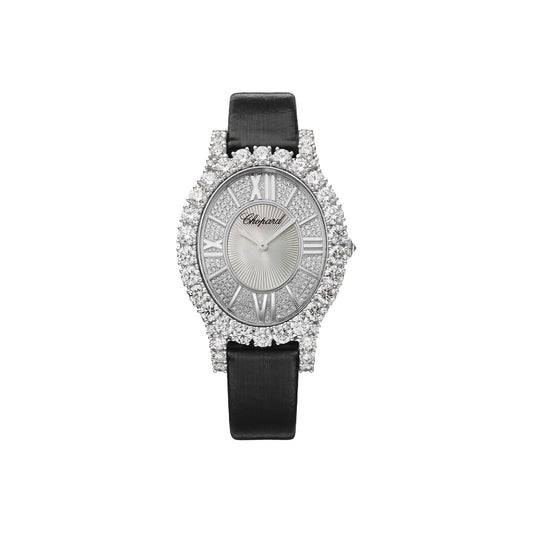 Chopard L'Heure du Diamant watch in 18k ethical white gold with diamonds