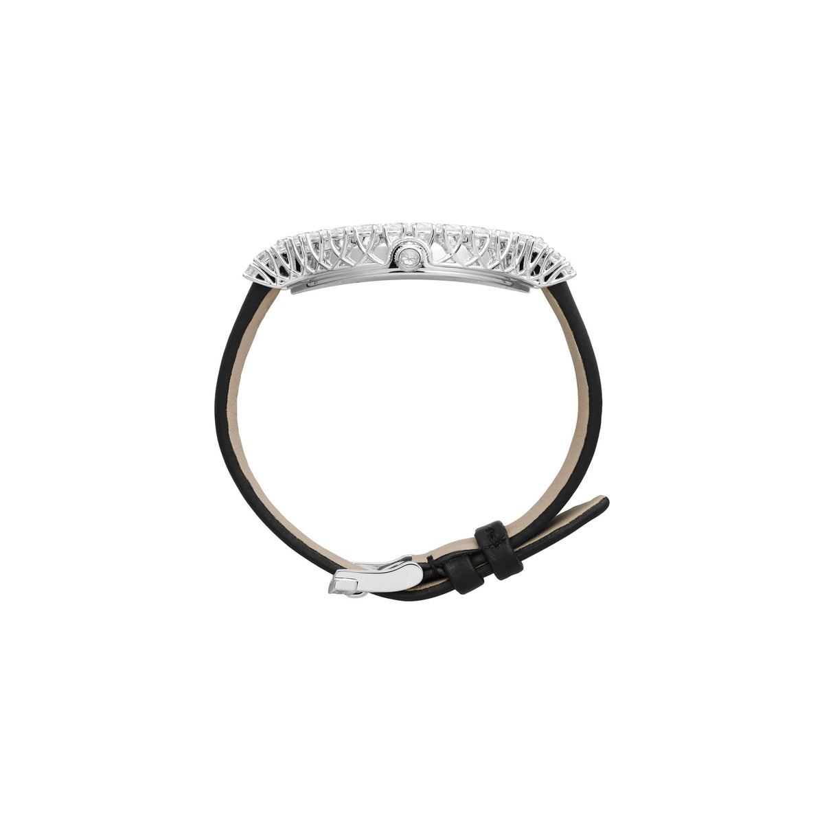 Chopard L'Heure du Diamant watch in 18k ethical white gold with diamonds, view 3
