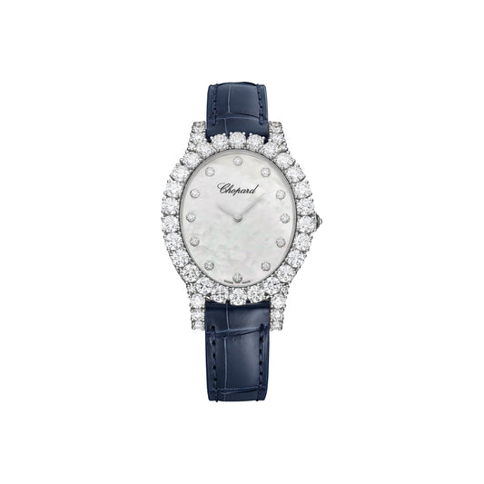 Chopard L'Heure du Diamant watch in 18k ethical white gold with diamonds