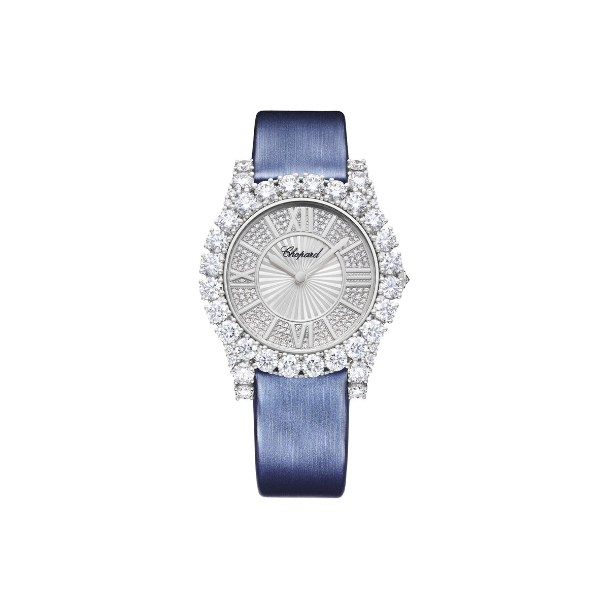 Chopard L'Heure du Diamant watch in 18k ethical white gold with diamonds