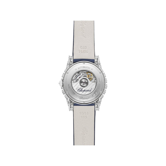Chopard L'Heure du Diamant watch in 18k ethical white gold with diamonds, view 2