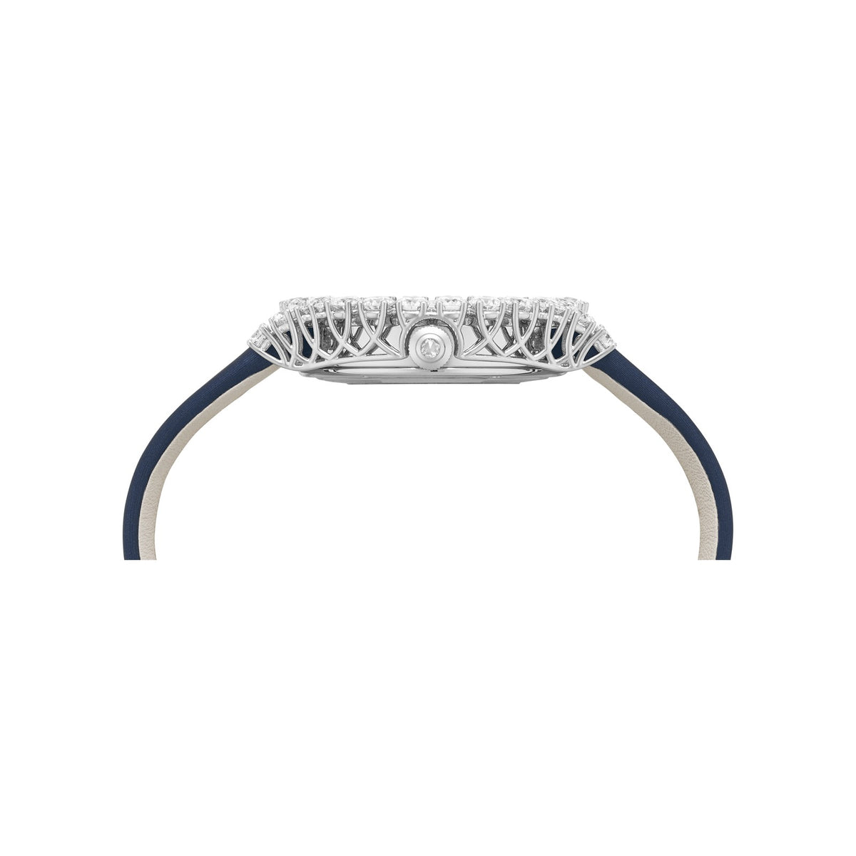 Chopard L'Heure du Diamant watch in 18k ethical white gold with diamonds, view 3