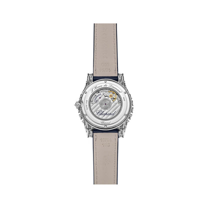 Chopard L'Heure du Diamant watch in 18k ethical white gold with diamonds, view 2