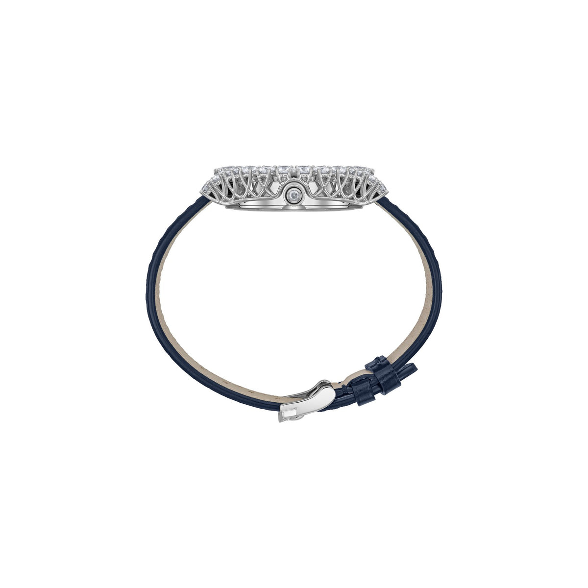 Chopard L'Heure du Diamant watch in 18k ethical white gold with diamonds, view 3