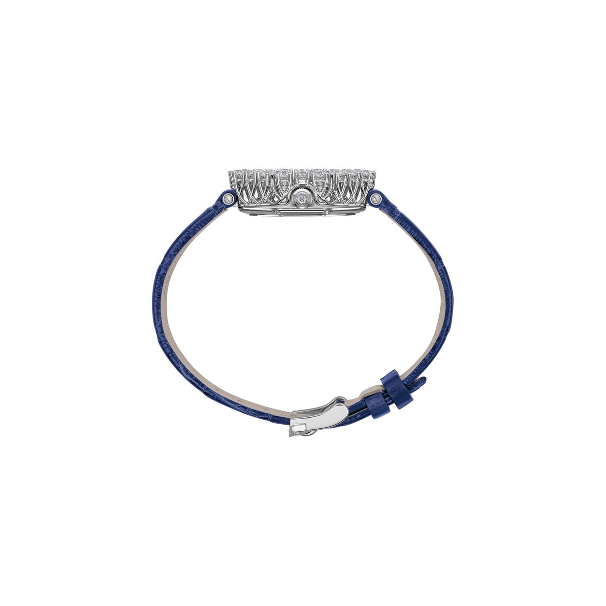 Chopard L'Heure du Diamant watch in 18k ethical white gold with diamonds, view 3