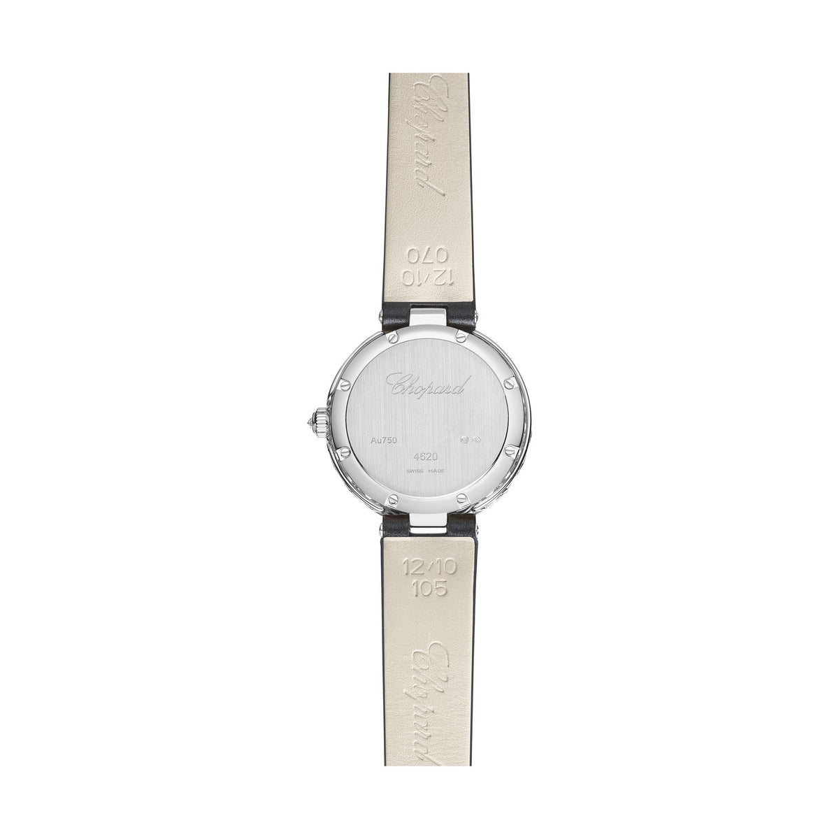 Chopard L'Heure du Diamant watch in 18k ethical white gold with diamonds, view 2