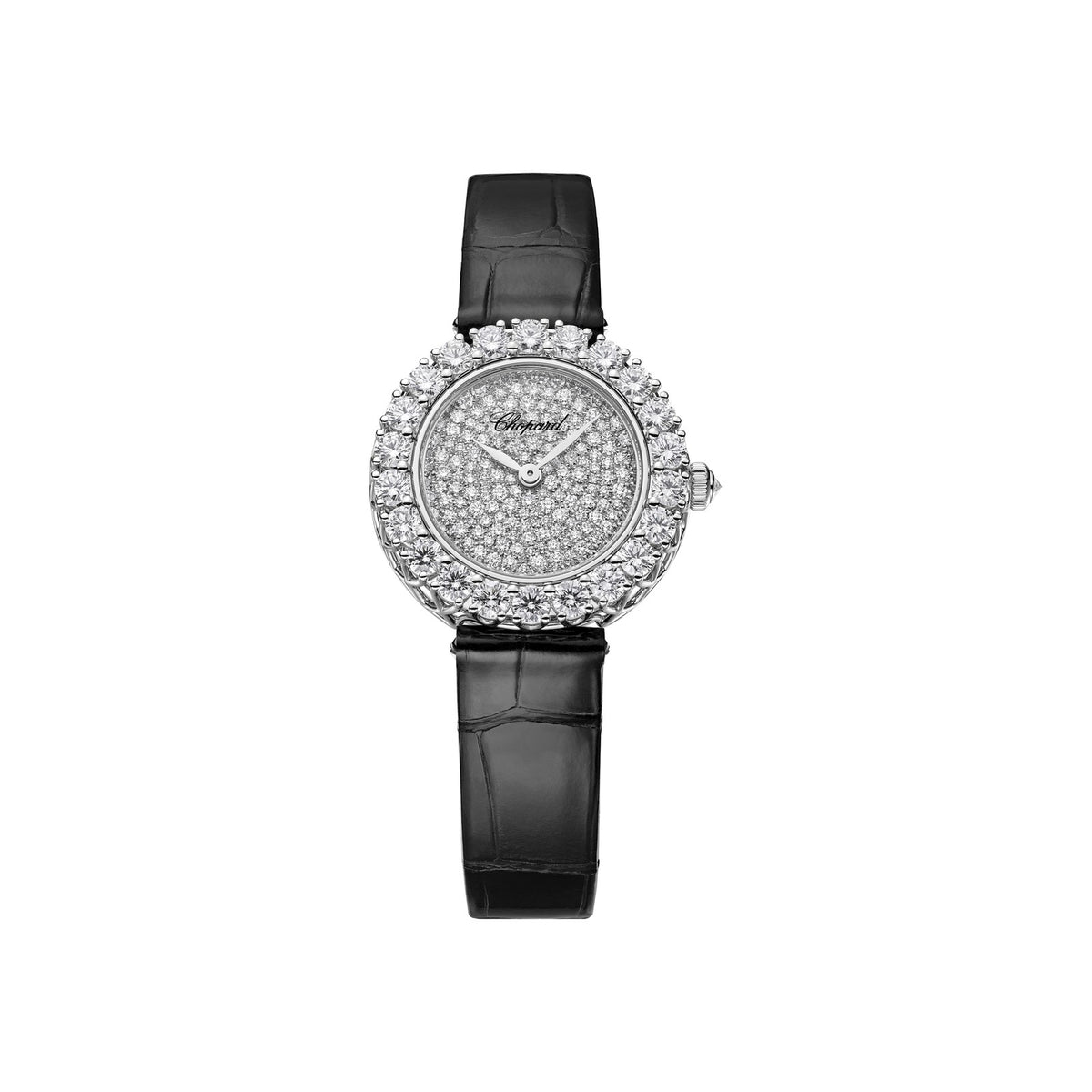 Chopard L'Heure du Diamant watch in 18k ethical white gold with diamonds