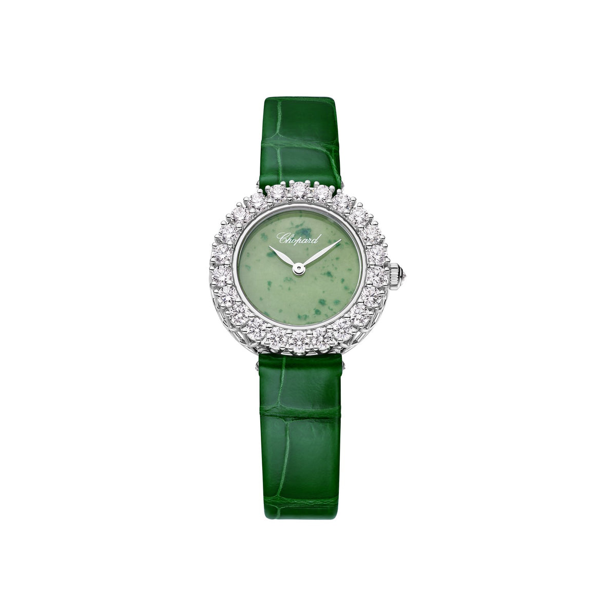Chopard L'Heure du Diamant watch in 18k ethical white gold with diamonds