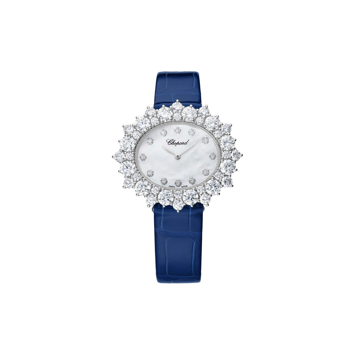 Chopard L'Heure du Diamant watch in 18k ethical white gold with diamonds