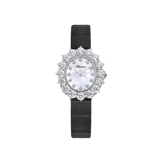Chopard L'Heure du Diamant watch in 18k ethical white gold with diamonds