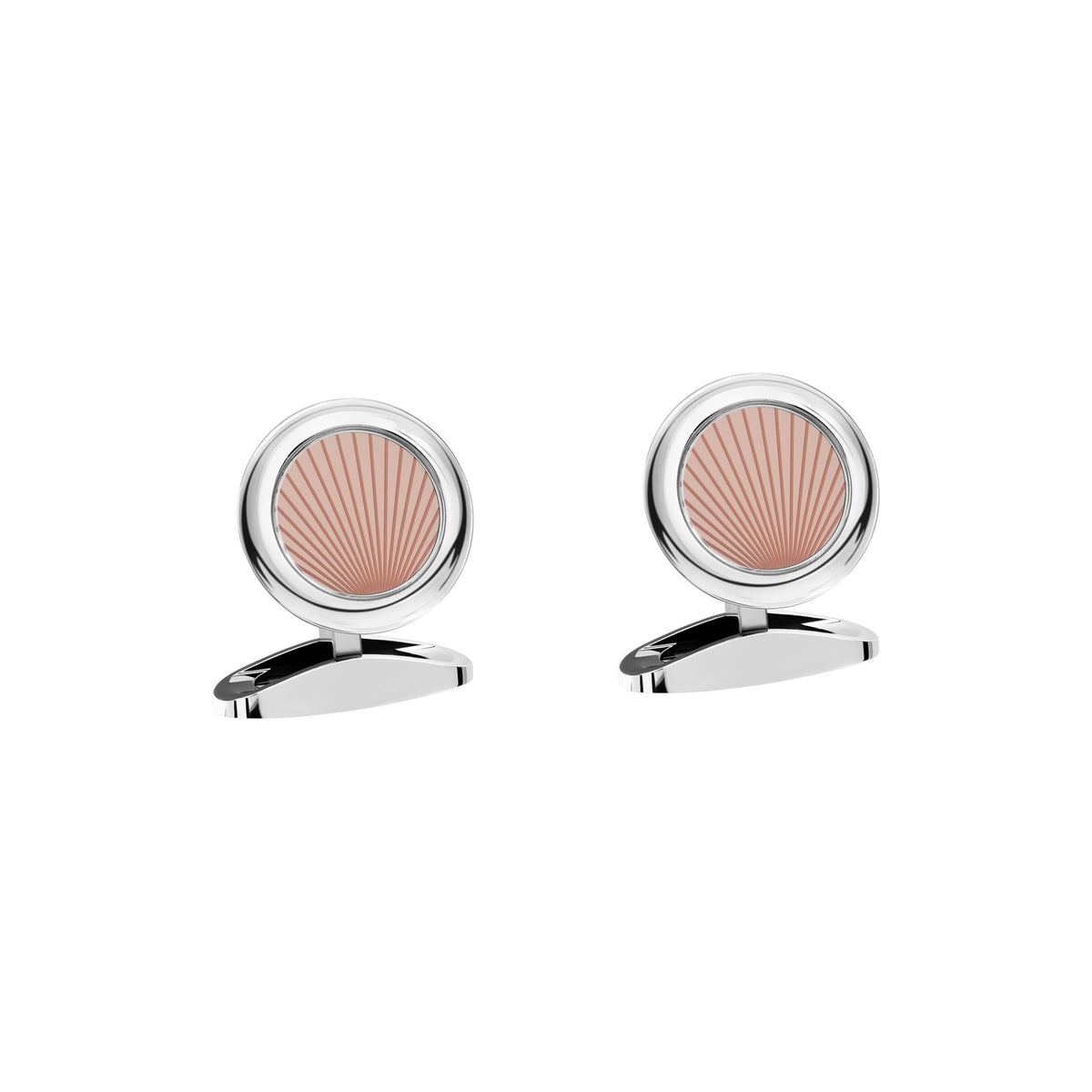 Chopard L.U.C cufflinks in stainless steel with silver tone finish