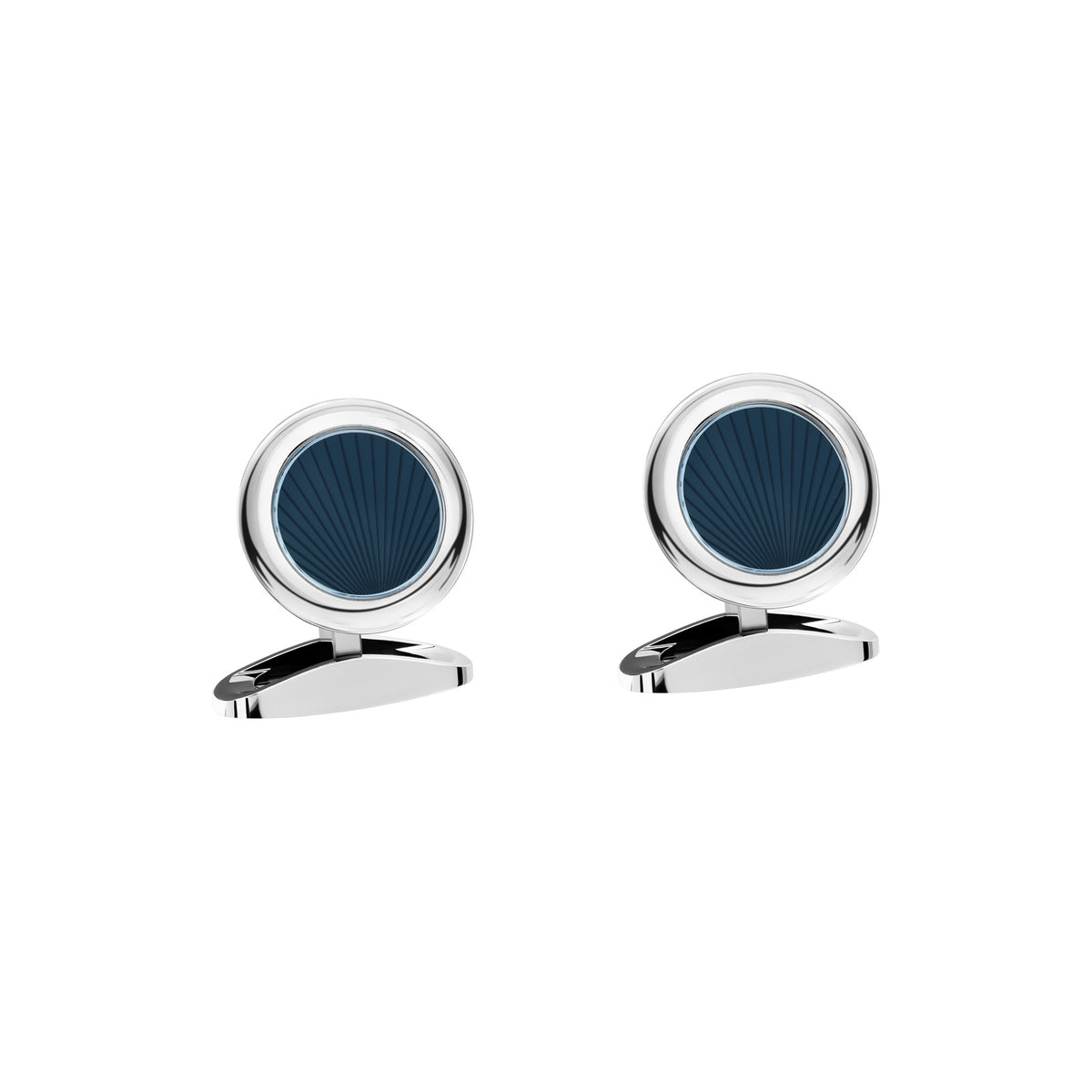 Chopard L.U.C cufflinks in stainless steel with silver tone finish
