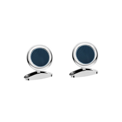 Chopard L.U.C cufflinks in stainless steel with silver tone finish