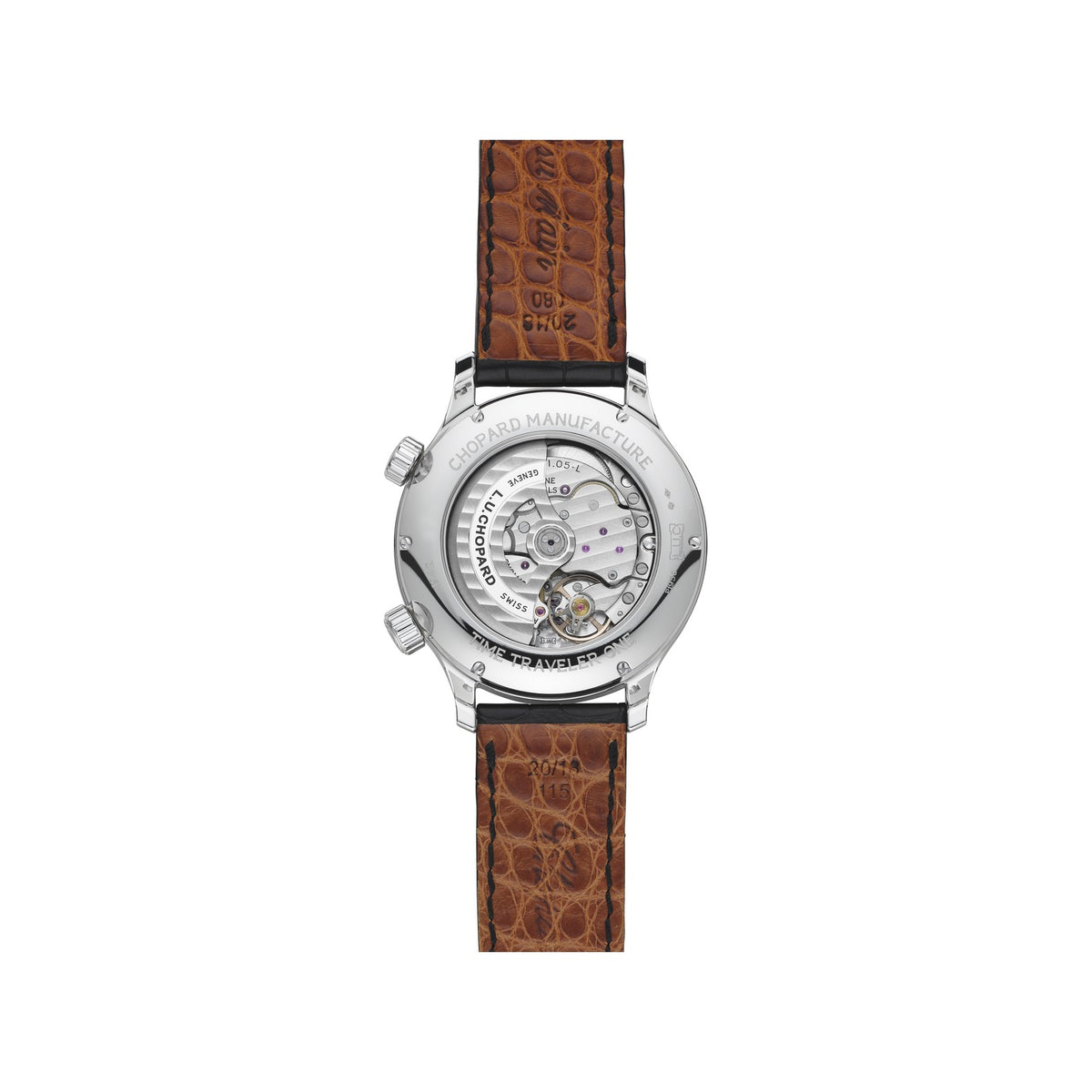 Chopard L.U.C watch in platinum, view 2