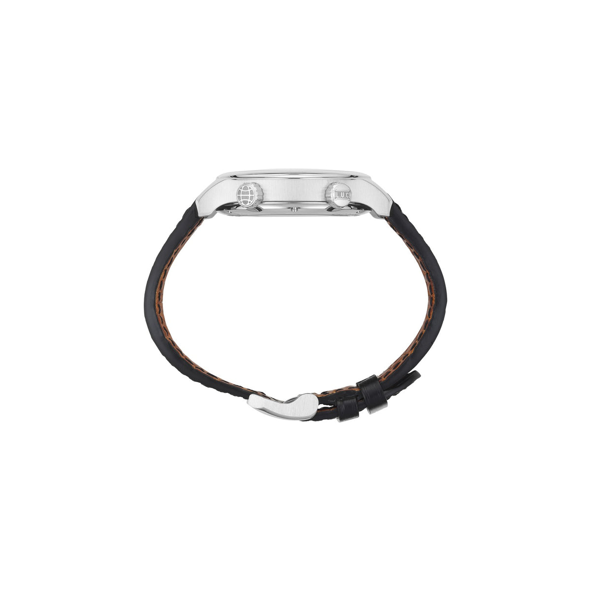 Chopard L.U.C watch in platinum, view 3