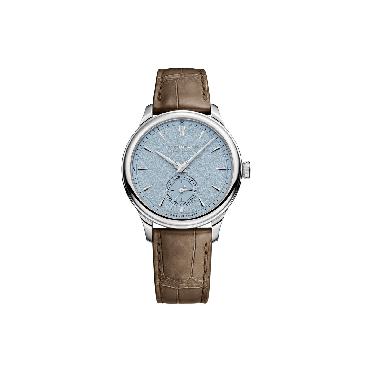 Chopard L.U.C watch in platinum, view 2